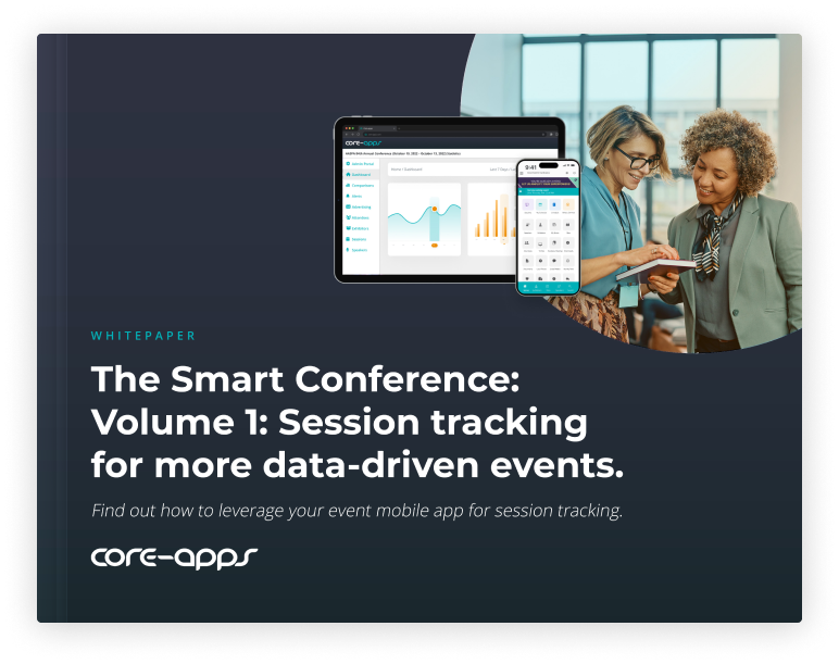 Whitepaper | The Smart Conference: Session tracking for more data-driven events. (Volume 1: Session Tracking)