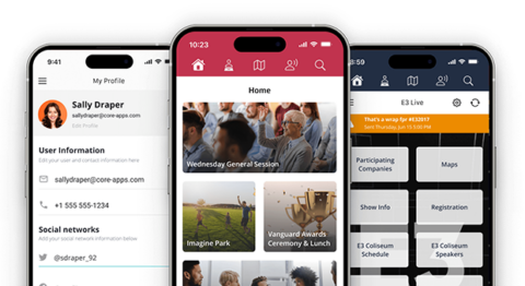Event Mobile Apps - Core-Apps by Momentive Software